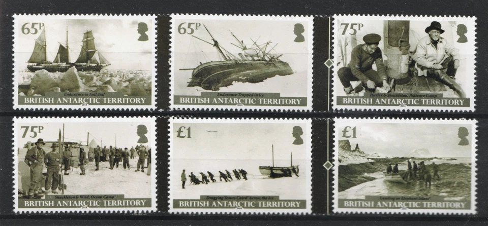 2014 BAT British Antarctic Territory Sc# 471-76 - Exploration. MNH Cv$13.00 - Image 1 of 1