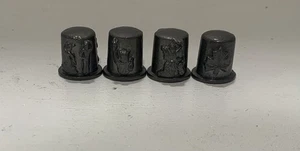 4 ditali in peltro vintage - Foto 1 di 2