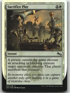 Sacrifice Play C Unstable 21 LP foil - Picture 1 of 2