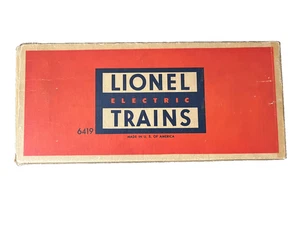 Nachkriegs Lionel 6419 Abrisswagen leer OVP mit Einsatz - Bild 1 von 10