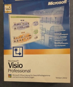 Microsoft Visio Professional 2002- 32 Bit - Deutsch- D87-00694 - Bild 1 von 4