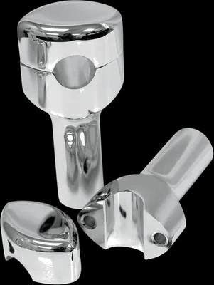 Elevador de manillar liso cromado LA Choppers 4x1,25 pulgadas Kawasaki Vulcan 900 06-19 Foto 1 de 3