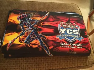 YuGiOh YCS San Diego 2013 Dark Magician of Chaos Playmat Play Mat Some Wear - Picture 1 of 2