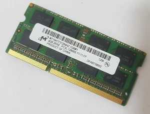 4GB DDR3 PC3L-12800S Micron MT16KTF51264HZ-1G6M1 1600 MHz Notebook RAM 1.35V - Bild 1 von 1