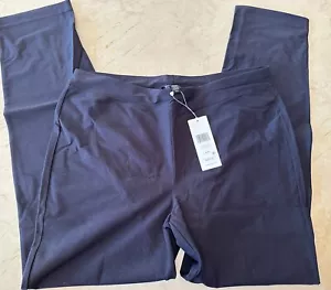 NWT EILEEN FISHER Stretch-Crêpe Slim Ankle Pant Color NCTRN Size M MSRP $168 NEW - Picture 1 of 5