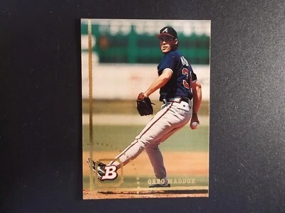 1994 Bowman Baseball Greg Maddux Card # 245 - Image 1 of 2