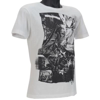 Oakley Flag NZ Tee Mens Size M Medium White Black New Zealand Logo T-Shirt - image 1 of 3