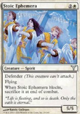 STOIC EPHEMERA X4 4 4X Dissension MTG Magic the Gathering Cards DJMagic