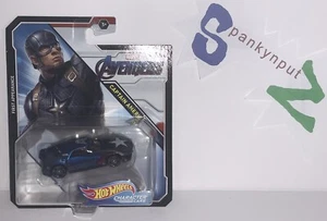 2017 Hot Wheels Marvel Charakter Autos Captain America (1. Auftritt/Neu in Verpackung) - Bild 1 von 6