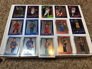 2021-22 Optic Rated Rookie & HOFer 56 Card Lot Purple Blue Velocity Silver - Foto 1 di 4