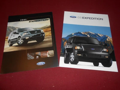 Ford Expedition 2005 SUV, 24 p. catálogo de ventas + enorme folleto desplegable '05 2-4-1 Foto 1 de 3