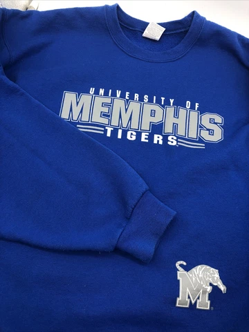 University of Memphis SWEATSHIRT Mens XL TIGERS Cover