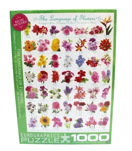 Eurographics The Language of Flowers Puzzle 1000 Pieces - Picture 1 of 3