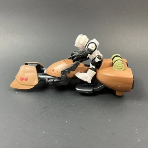 Star Wars Galactic Heroes Playskool: Scout Trooper & Speeder Bike 2014 Hasbro - Picture 1 of 11