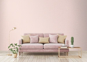 EUR 5,07/qm / Tapete Graham & Brown 106369 Bercy Modernes Muster Rosa Rose-Gold - Bild 1 von 4