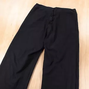 vtg USN US Navy wool crackerjack sailor uniform wide leg flare pants 31x28 - Picture 1 of 8