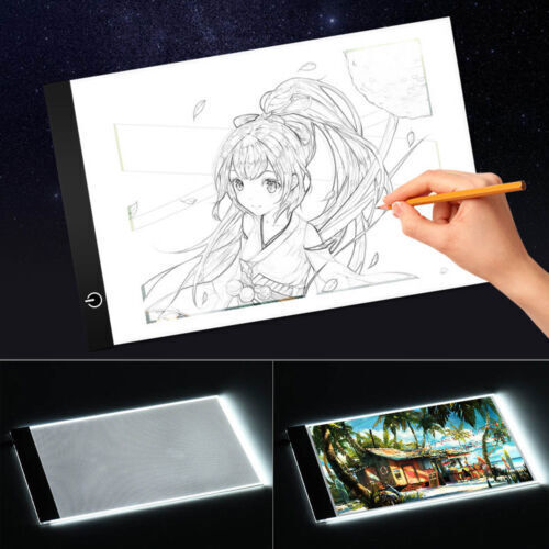 A5 LED Tracing Light Pad, 5 7/8 x 8 1/4 in