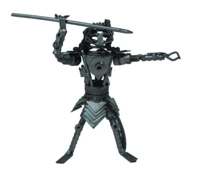 Metal Art Sculpture Scrap Recycled Predator Figure - Image 1 of 4