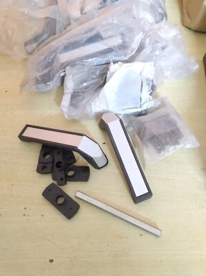 DOPPIE maniglie A PROFILO O DA FASCIA X ALLUMINIO ARGENTO GIESSE - Immagine 1 di 4