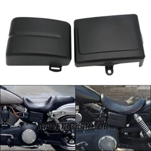 Battery Side Fairing Cover For Harley Dyna Fat Bob Super Glide 06-17 Street Bob - Picture 1 of 16