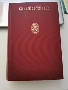 Goethes Werke 2-4 (1 Buch) | Reineke Fuchs, Hermann und Dorothea, Achilles - Bild 1 von 9