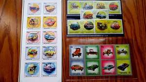 VERY RARE 1970 YEMEN ONLY 02 KNOWN “PROOF SHEET WITH FILS INSTEAD OF BOGASH” - Picture 1 of 1