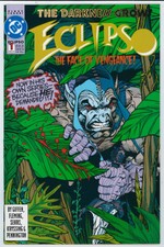 DC Eclipso #1-#3, #6, #8, #14, & Annual #1, 1992, Mostly Very Good Condition