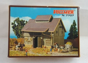NOS Vollmer BARN N Scale Building Kit - 7707 - Picture 1 of 5