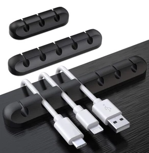 SOULWIT® Kabelhalter Kabelclips, [3 Stück] kabelmanagement Selbstklebend... - Bild 1 von 6