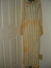 STRIPPER POLE DANCER EXOTIC ENTERTAINER LONG DRESS  SIZE SMALL