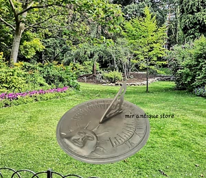 Handgefertigte Sonnenuhr Uhr für Garten Hof Outdoor Sonnenuhr Geschenk für Wohndeko - Bild 1 von 6