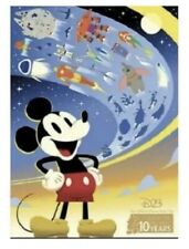 D23 Expo 2019 Mickey Mouse Gold Member Expo Gift Poster In Tube NRFP NEW