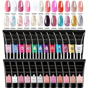 Nagel Gel Set, einfache Anwendung UV-gehärtet Acryl Kunst Set, langanhaltende Maniküre - Bild 1 von 15