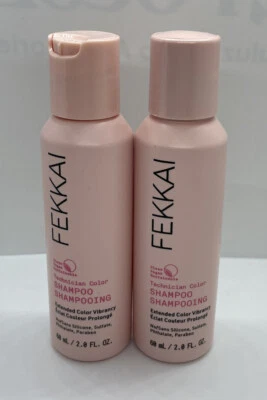 NEW 2X Fekkai Technician Color Shampoo Travel Size 60ml/2oz Each Free Ship ATHNT - Image 1 of 4
