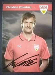 0780 Christian Kolodziej VfB Stuttgart 2006/07 Autogrammkarte original signiert - Picture 1 of 2