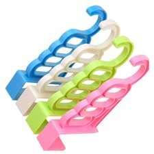 Over The Door 5 Hooks Clothes Garment Hanger Hook ABS Home Hanging Hooks P6L8