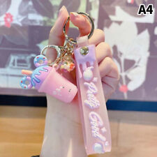 Personality Creative Ice Cream Shape Keychians For Women Cute Car Bag Keychain