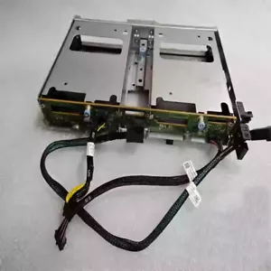 For Dell R740XD Rear Drive Bay 2x LFF 3.5" HDD SSD Backplane & Cage 0YWTC2 - Picture 1 of 3