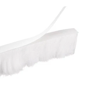 Weather Stripping Brush Self-Adhesive Seal Weatherstrip Sweep White 26ft x 0.9" - Picture 1 of 5