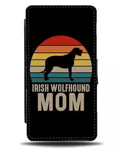 Irish Wolfhound Mum Flip Wallet Case Mom Funny Novelty Dog Dogs Doggy DN53 - Picture 1 of 3