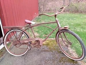 Columbia Boys Bicycle 1950s With Surface Rust Needs Work - Picture 1 of 8