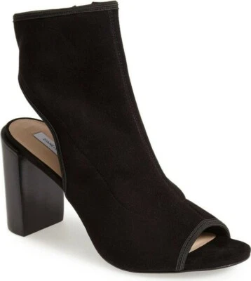 Diane von Furstenberg Mujer Panina Peep Toe Gamuza Botín Tacón Talla 9.5 M Foto 1 de 4