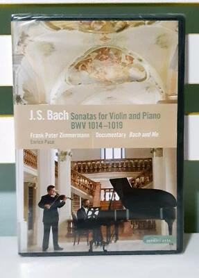 FRANK PETER ZIMMERMANN Bach The Sonatas for Violin and Piano DVD - Image 1 of 3