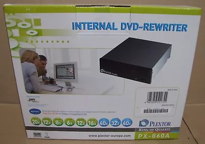 Plextor PX-860A  ATA BOX NEW ! 1psc. - Image 1 of 3