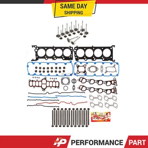 Head Gasket Set Intake Exhaust Valves Fit 96-98 Mercury Ford Mustang 4.6L - Picture 1 of 12