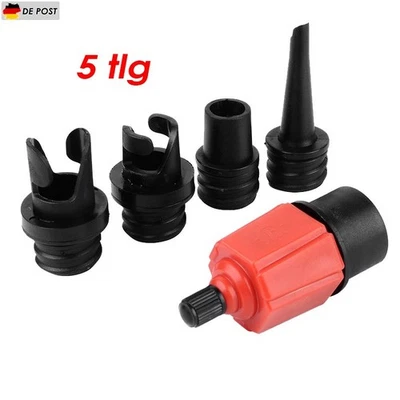 5x Schlauchbootpumpe Ventiladapter Sup Board Luftkompressor Adapter Zubehör - Bild 1 von 4