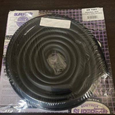 Sellos de riel de techo con extremos moldeados para Pontiac Firebird 1968-1969; RR 7001 Foto 1 de 3