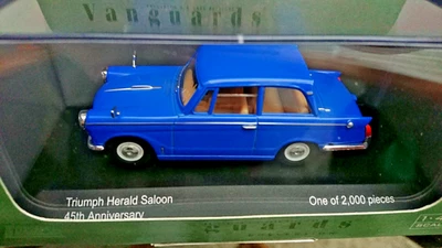 Corgi Vanguards VA00515 Triumph Herald Blue 45th Anniversary Ltd Edition of 2000 - Image 1 of 3