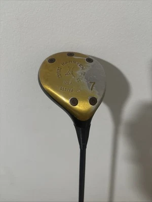 Club de Golf Ping Zing Karsten Rubio 7 Madera Diestro Eje de Acero De Colección Foto 1 de 4