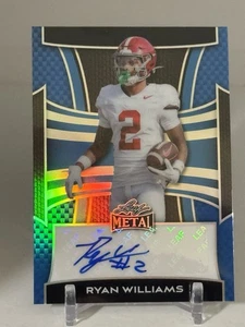 Ryan Williams Auto 2025 Leaf Metal #BA-RW3 AUTO /20 SHIPS SAME D AY A927 - Picture 1 of 8